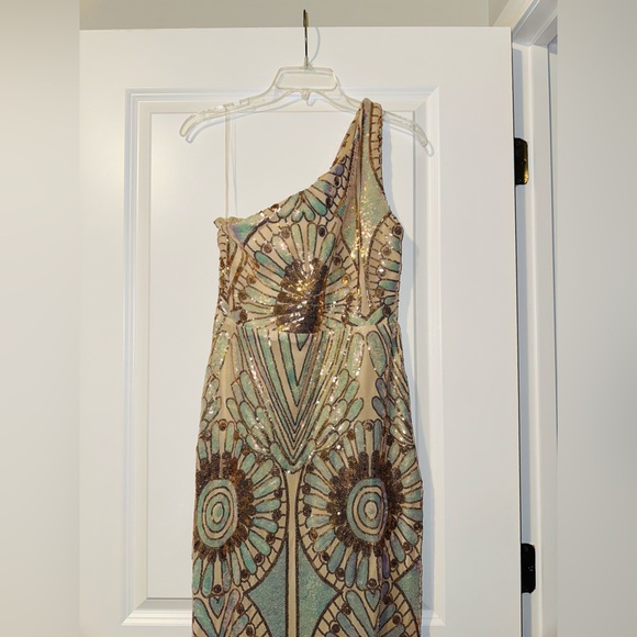 Missord One Shoulder Sequin Formal Dress - Picture 12 of 14